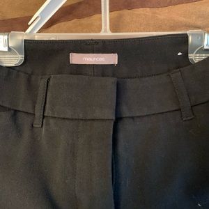 Women’s maurices Black dress pants